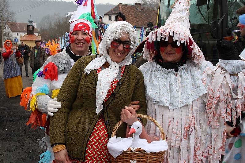 Masopust ve Bžanech.