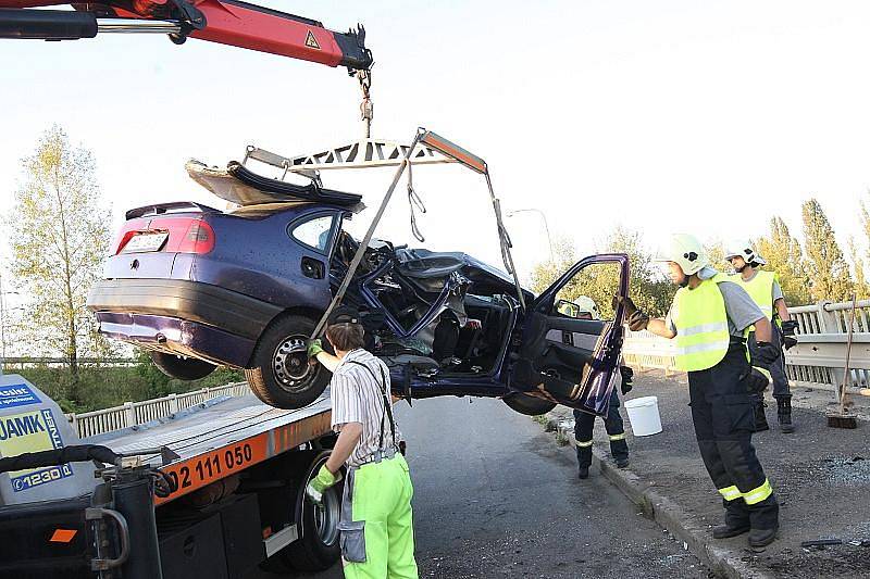 Smrtelná nehoda v Chudeřicích u Bíliny