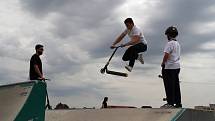 Skatepark Anger v Teplicích je po skončení karantény v obležení.