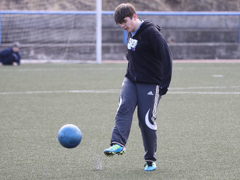 Fanklub FK Teplice hrál fotbal