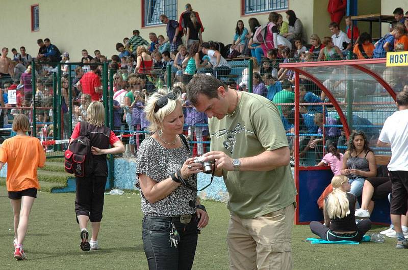 Sportovní školní hry obsadily stadion v Krupce