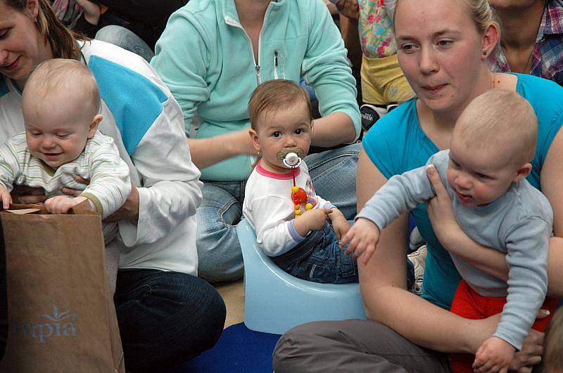 Celkem 98 malých lezounů se sešlo v Olympia centru na svém prvním závodě