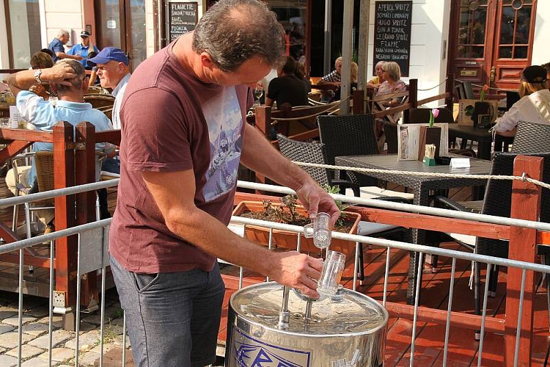 Festival Pivní rynek na Zámeckém náměstí v Teplicích