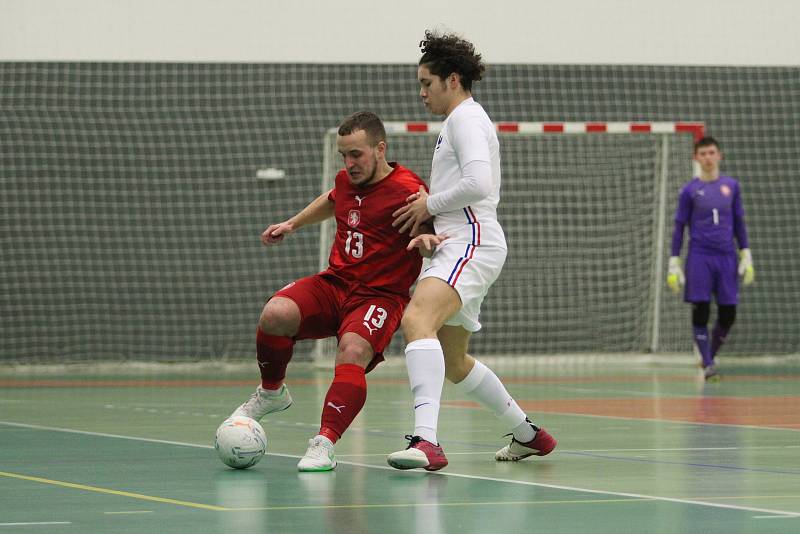 Mezistátní futsal U19 České republika - Francie