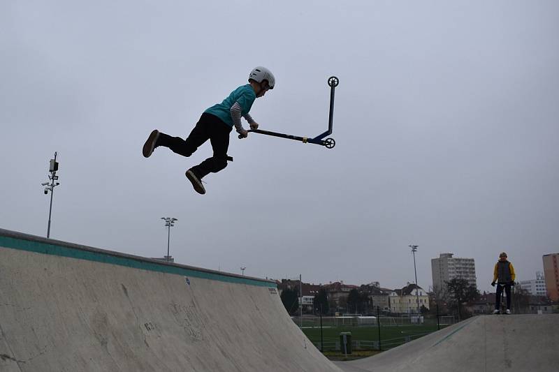 Skatepark na Angru v Teplicích.