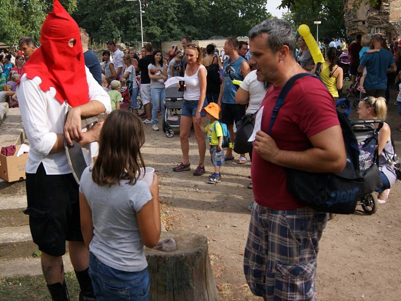 Akce Z pohádky do pohádky na Doubravce v Teplicích, sobota 3. září 2016 (odpolední část pro děti).