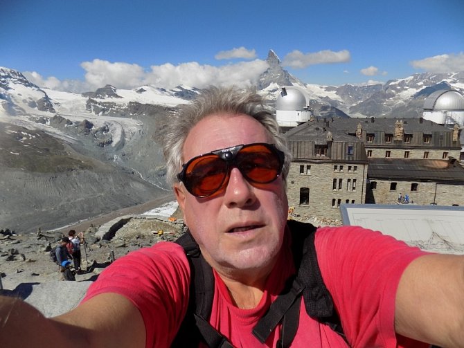 Ústecký cestoval Ervín Dostálek navštívil Matterhorn a okolí.