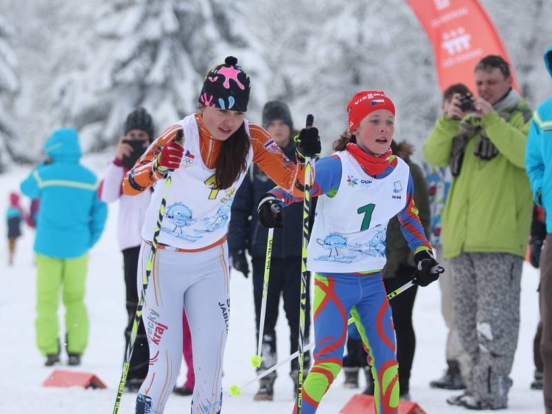 Zimní olympiáda dětí a mládeže - běžecké lyžování