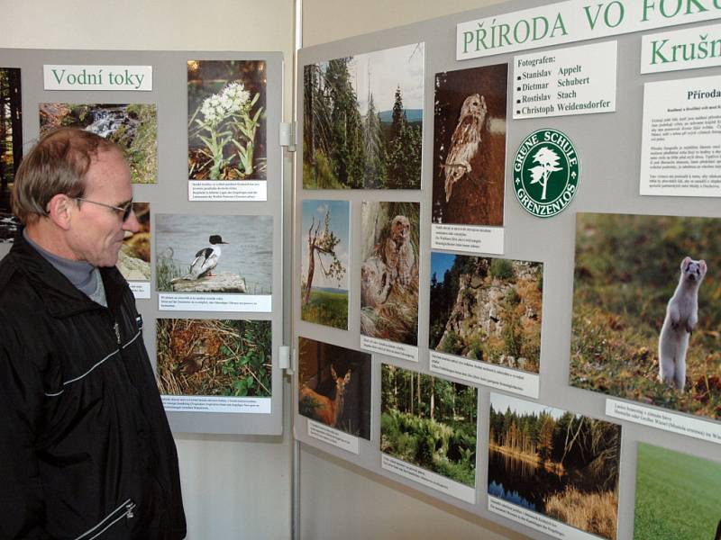 Výstava na duchcovské radnici. Česko - německá spolupráce.