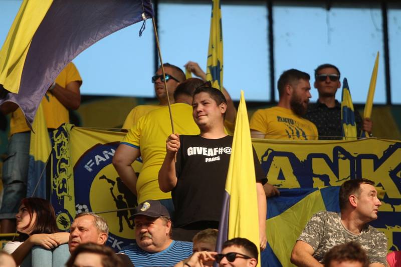 Diváci na fotbale Teplice - Slovácko