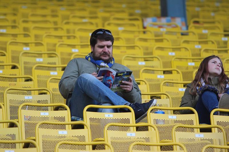 Fanoušci na fotbale Teplice - Mladá Boleslav