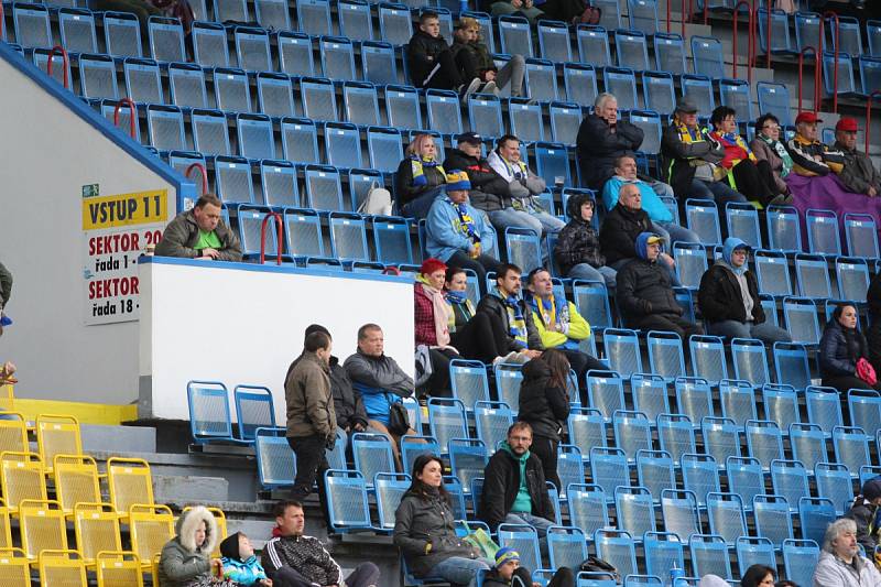 Fanoušci na fotbale Teplice - Mladá Boleslav