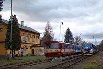 Ze železniční stanice Osek město směrem na Moldavu vlaky až do odvolání nejezdí.