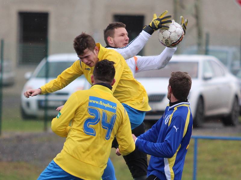 Srbice (v modrém) porazily Oldřichov 2:1