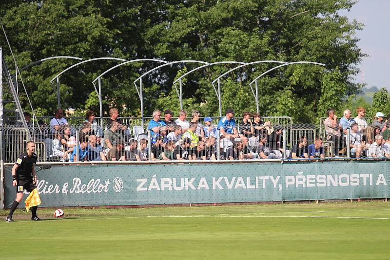 Diváci na fotbale Vlašim - Teplice