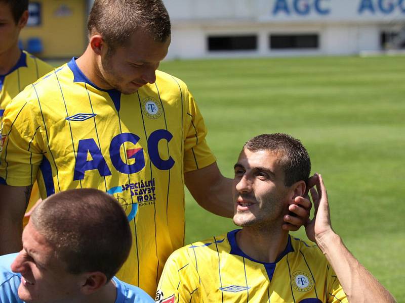 Focení FK Teplice - Vondrášek a Ljevakovič