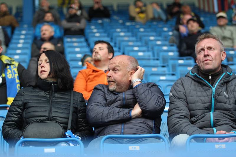 Fanoušci na fotbale Teplice - Mladá Boleslav