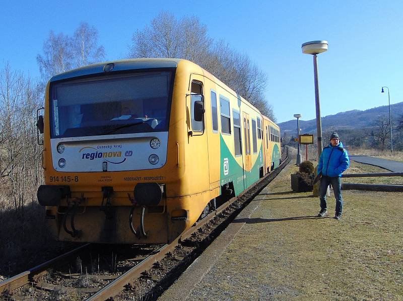 Trať 097 Teplice - Lovosice. Hradiště v Čechách