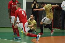 V prvním utkání finálové série nejvyšší futsalové soutěže padly doma Teplice se Spartou 1:6.