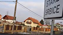 Obec Srbice - lokalita zvaná Staré Srbice.