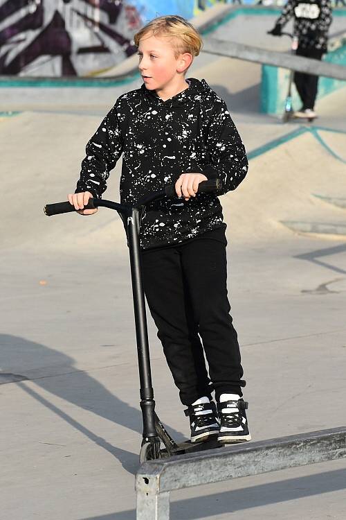 Skatepark v Teplicích vyhledávají chlapci i v zimních měsících