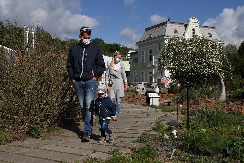 Botanická zahrada v Teplicích na 1. májový den otevřela mimořádně své brány.