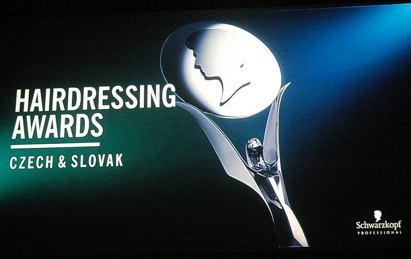 Slavnostní vyhlášení soutěže Czech and Slovak Hairdressing Awards. 