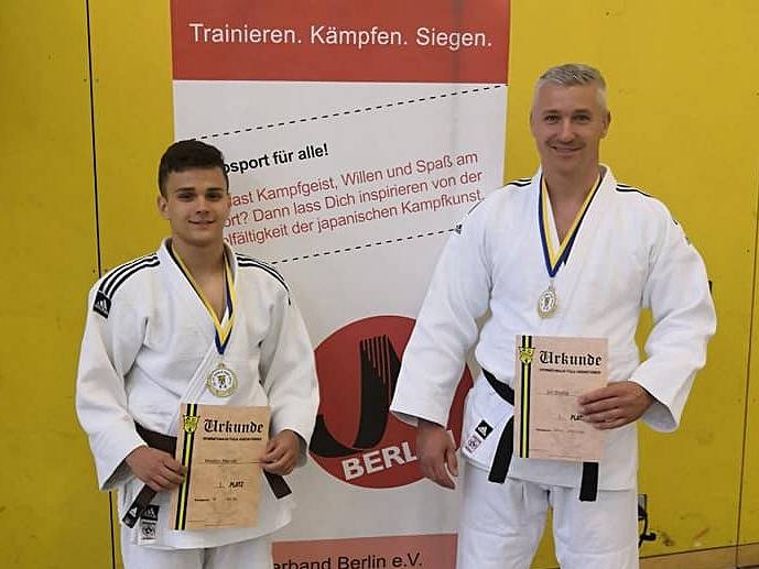 SK Judo Teplice na turnaji v Berlíně