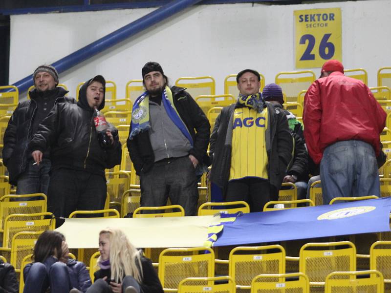 Diváci na fotbale Teplice - Liberec