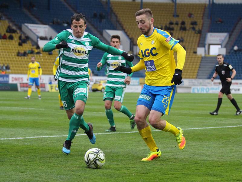 Teplice v 28. kole FORTUNA:LIGY prohrály doma s Bohemians 1:2.