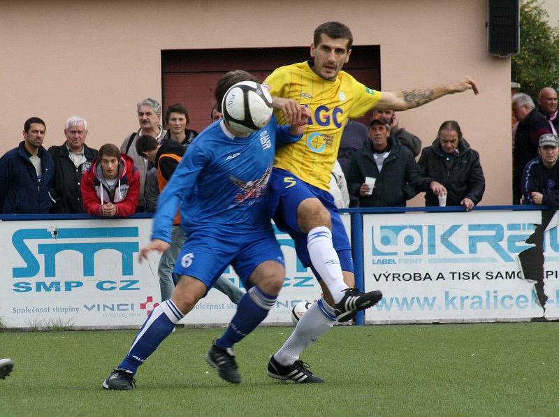 Vyšehrad - Teplice 0:7. V akci Ljevakovič