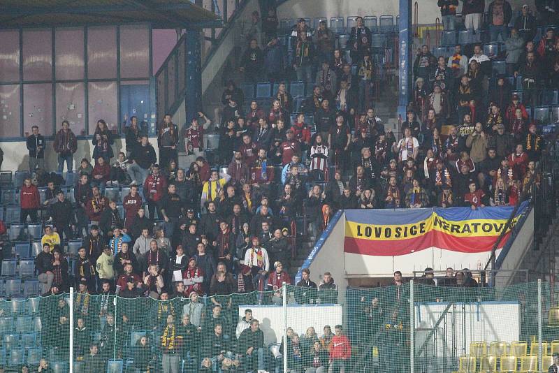 Diváci na fotbale Teplice - Sparta