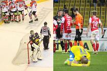 Hokejový Litvínov a fotbalové Teplice z dlouhodobého hlediska jdou výkonnostně dolů