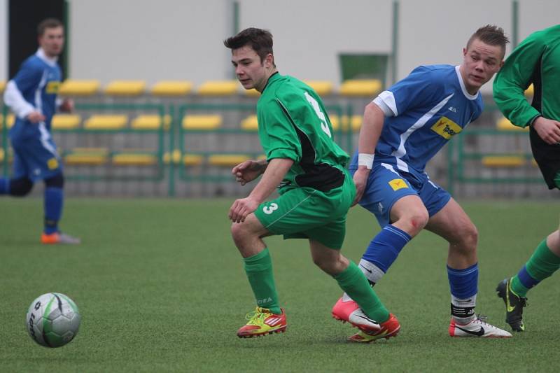 Proboštov - Košťany (v zeleném) 2:1