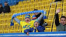 Fanoušci na fotbale Teplice - Mladá Boleslav