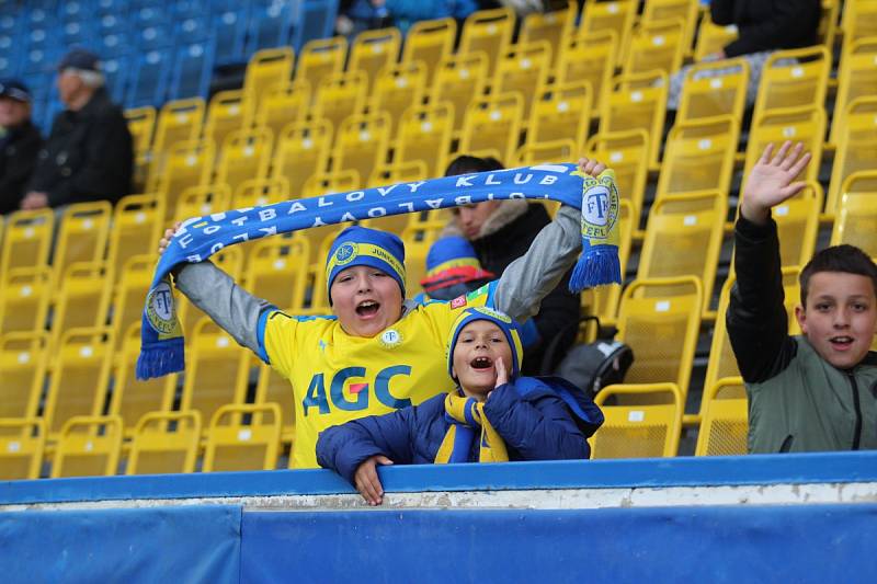 Fanoušci na fotbale Teplice - Mladá Boleslav