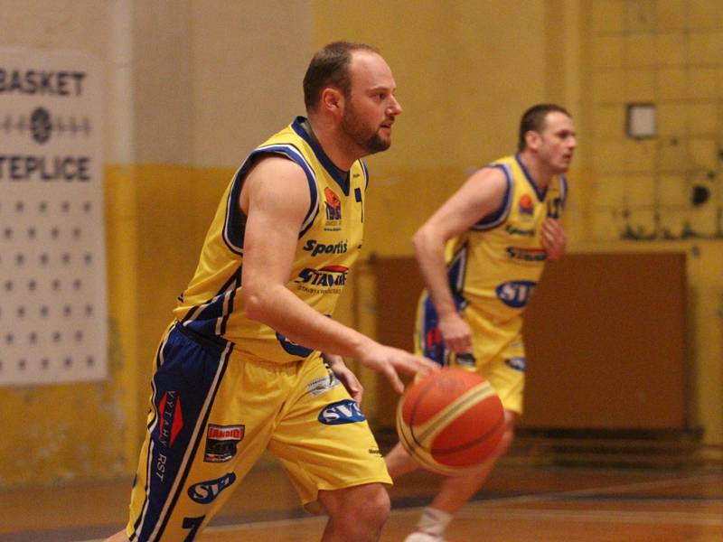 Basketbalisté Teplic hráli doma se Slavojem Litoměřice C