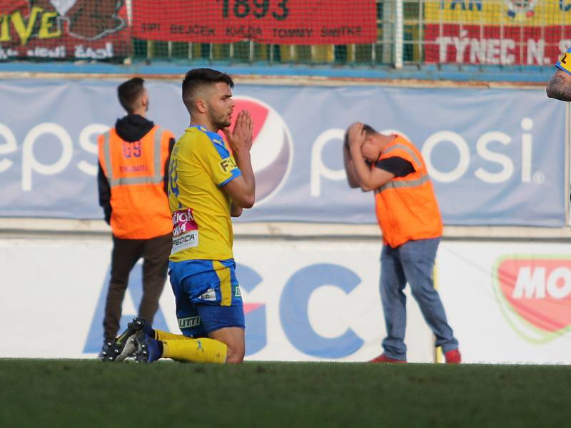 Čtvrtfinále MOL Cupu Teplice - Sparta