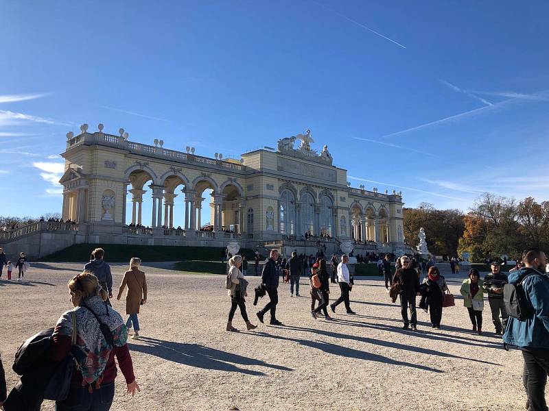 Zámek Schönbrunn.