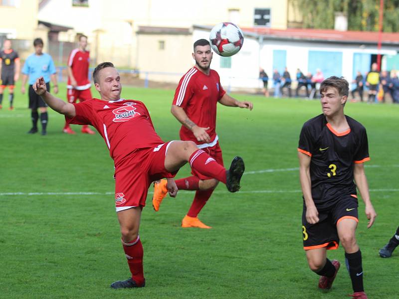 Proboštov B - Novosedlice (v červeném) 2:3