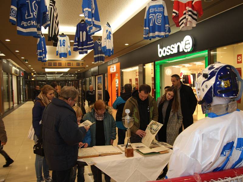 Výstava ve Fontáně o teplickém hokeji a zimním stadionu