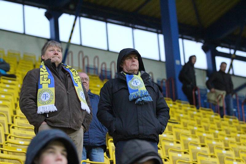 Fanoušci na zápase Teplice - Bohemians