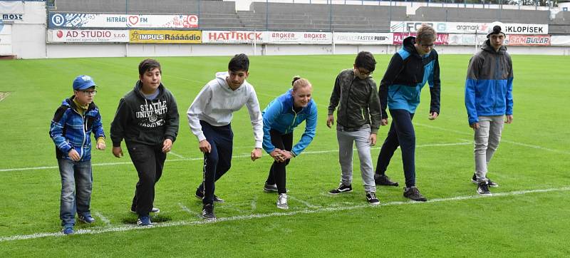 Run and Help na teplickém stadionu Na Stínadlech