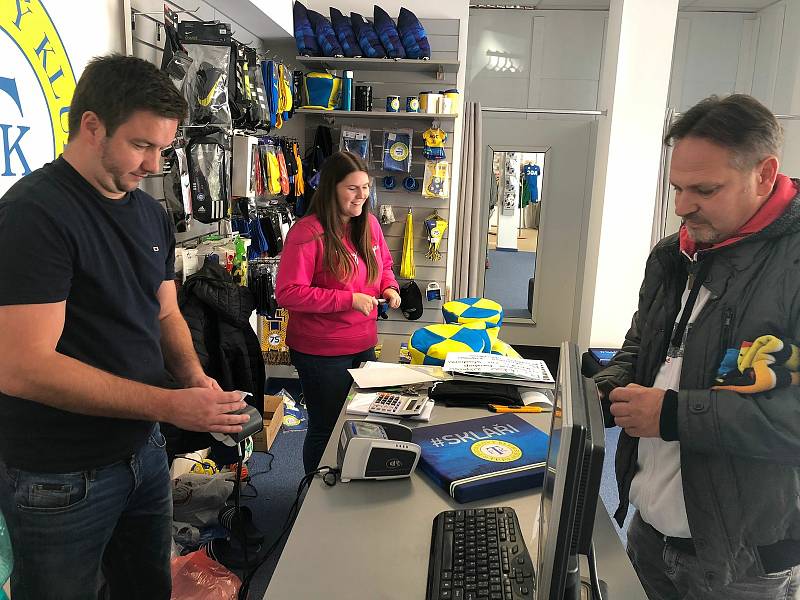 V Teplicích má na starosti Fanshop firma Fotbal - sport