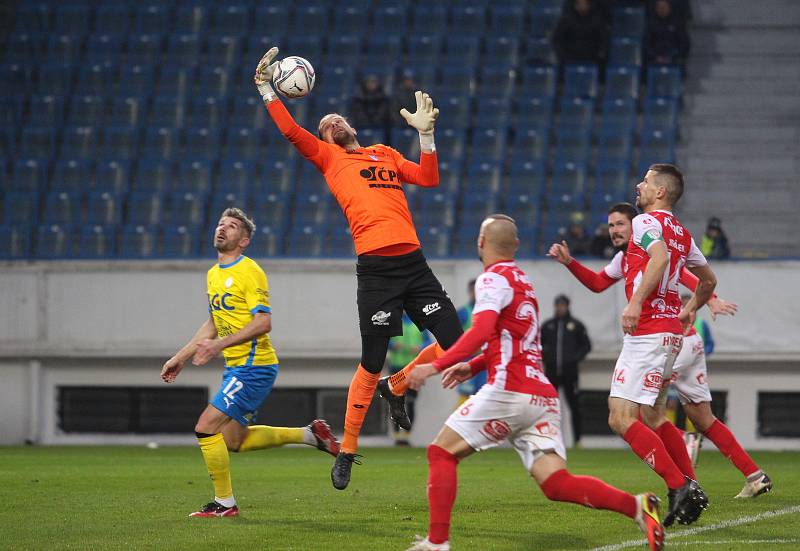 Teplice v důležitém utkání doma prohrály s Pardubicemi 1:2