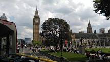 Michaela Hadravová se svými kamarádkami na výletě v Londýně, kde v sobotu řádili teroristé. 