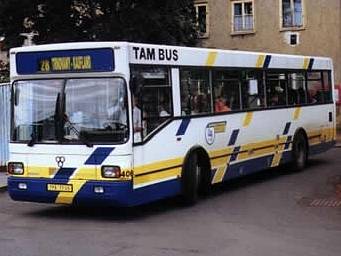 Autobus Dopravního podniku Teplice.