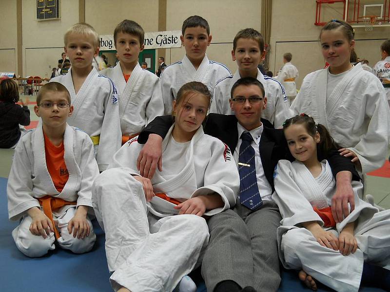 Reprezentanti SK Judo Teplice v Německu