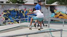 Skatepark Anger v Teplicích je po skončení karantény v obležení.