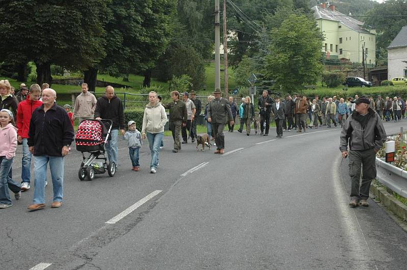 Myslivci uspořádali slavnost sv. Huberta